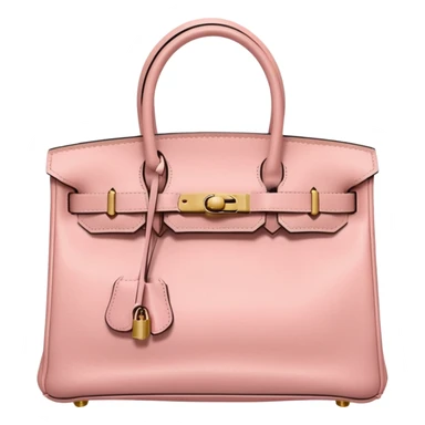 Birkin bag light pink  sticker
