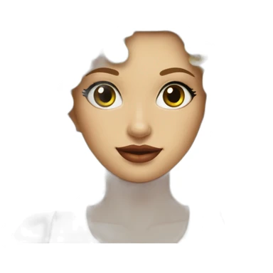 curly-blonde-woman-black-latex-dress sticker