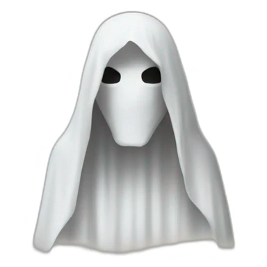 White shroud sticker