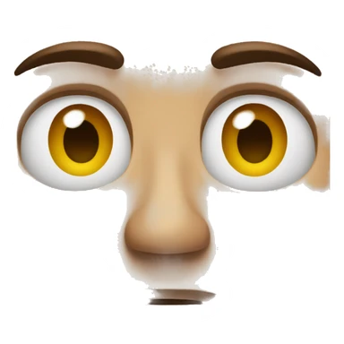 Disgusted sideye  sticker