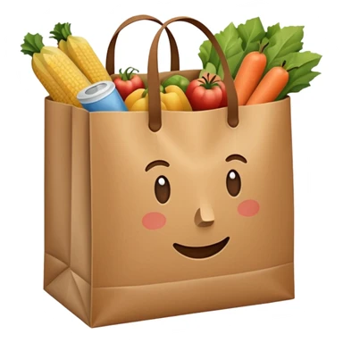  grocery bag sticker