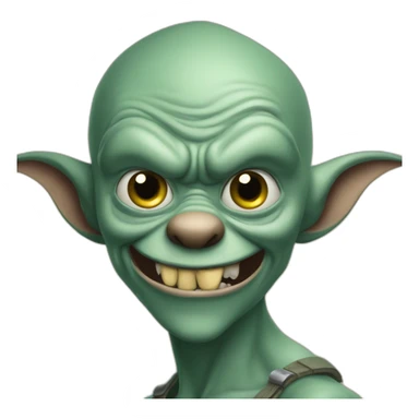 Devious doohickey of a gremlin sticker