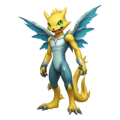 Digimon-Fakémon full body sticker