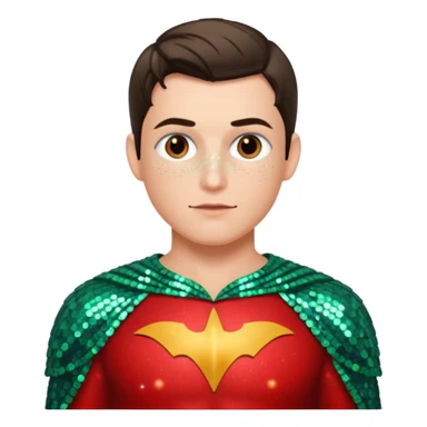 Robin from DC with Sequin Outfit sticker