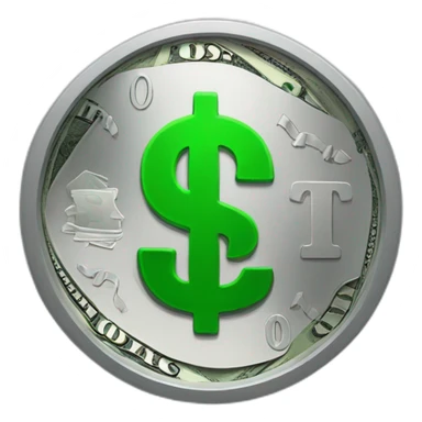 MACOS ICON STYLE MONEY SYMBOL sticker