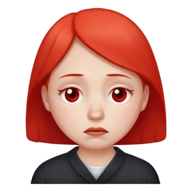 Ashamed emoji sticker