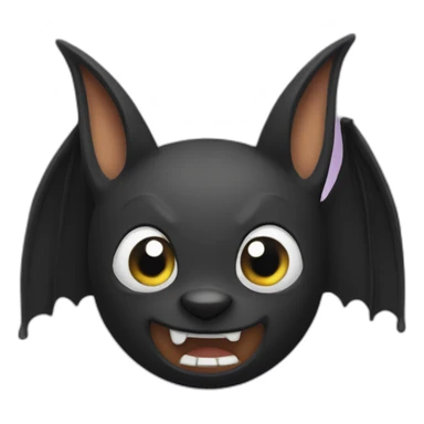 Nat the bat sticker