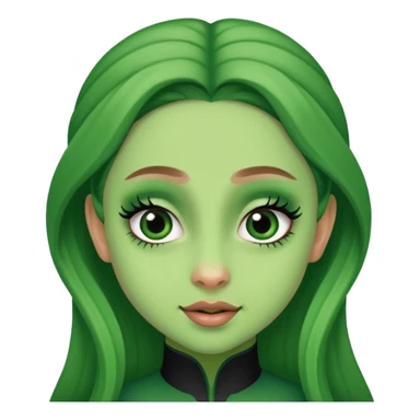 Merp face like Ariana grande in wicked  sticker