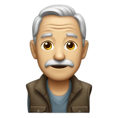 Dirty old man sticker