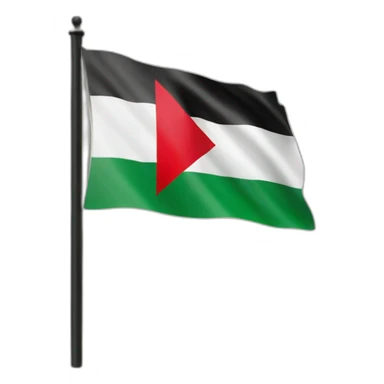 Palestine flag sticker