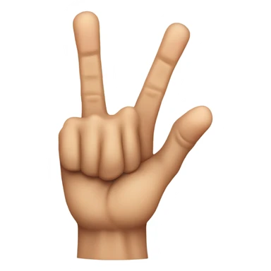 middle finger ￼ sticker