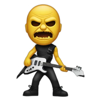 Scary Guy-Metallica sticker