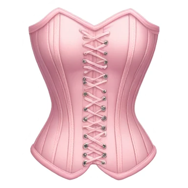 Pastel pink corset  sticker