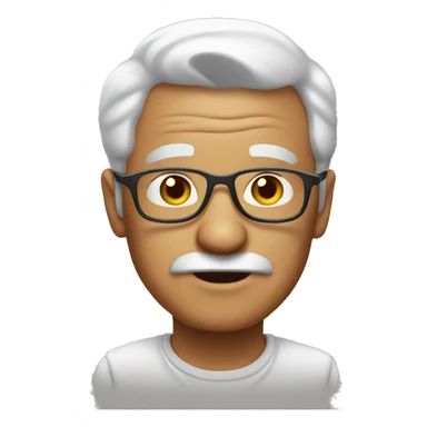 Cool grandpa sticker