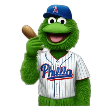 philly phanatic sticker