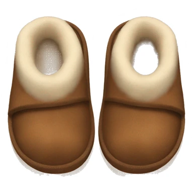 Brown Ugg slippers sticker