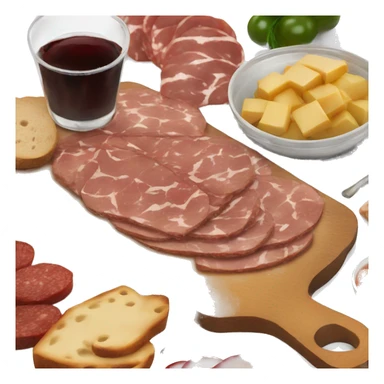 charcuterie board no carbs sticker