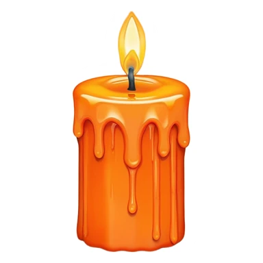 :candle404: → Dripping candle shaped like “404” sticker