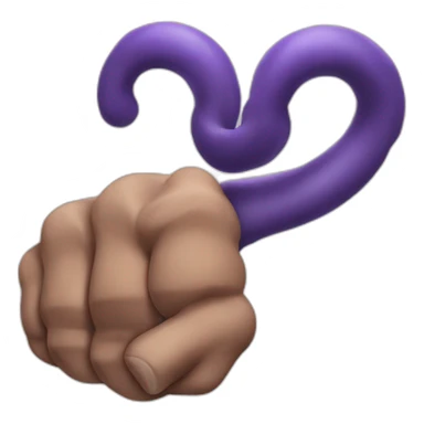 Gros biceps en fer sticker