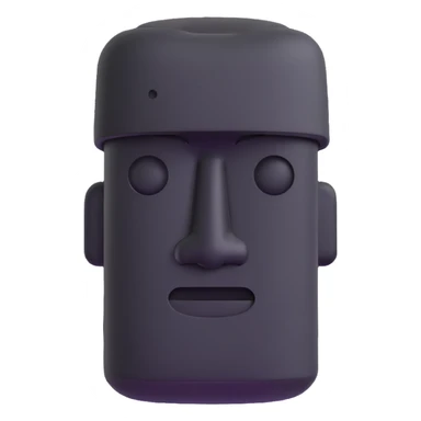 moai emoji sticker