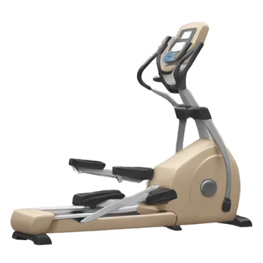 beige gym equipment sticker