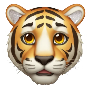 sunburned tiger sticker