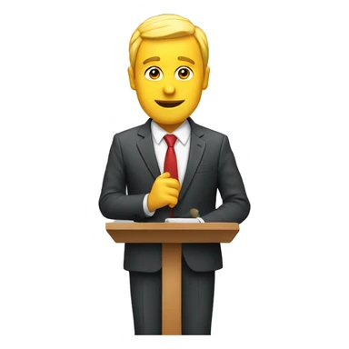 Keynote stand sticker