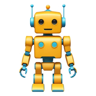 Flat design style toy sticker