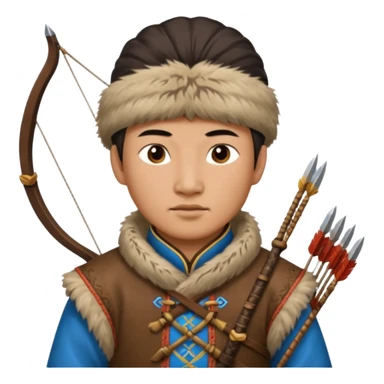 Mongol Archer  sticker