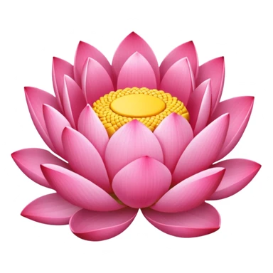 Lotus çiçeği sticker