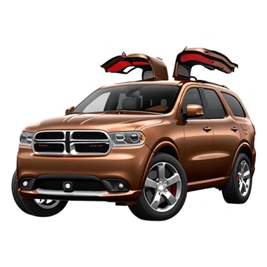 Dodge durango rt 2025 marrón  sticker