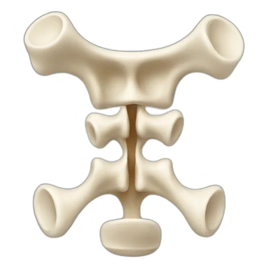 Vertebra sticker