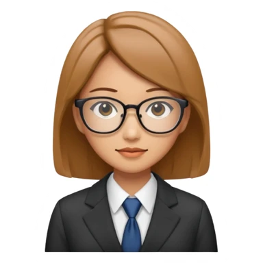 i need an image of a japanese woman analyst sticker