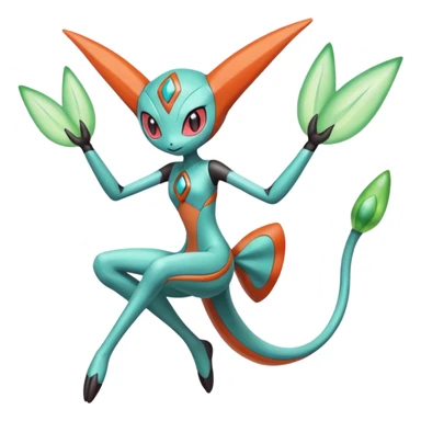 Meloetta-Deoxys-Celebi-Pokémon-Fakémon-fusion-hybrid-creature sticker