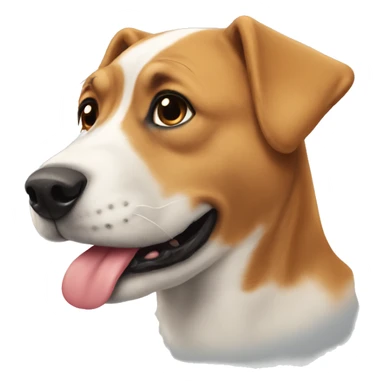 dog merry Christmas  sticker