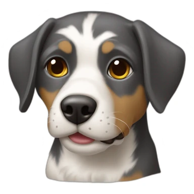 Foudre se bat avec chien sticker