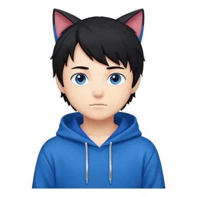 A anime Catboy sticker