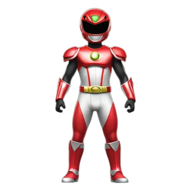 Power ranger full body sticker