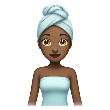girl spa day sticker