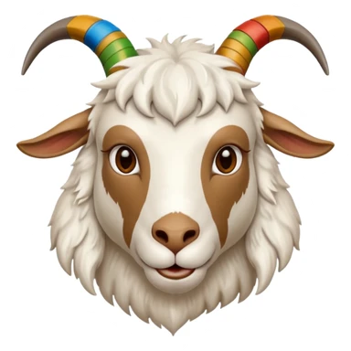 Keçi kafası sticker