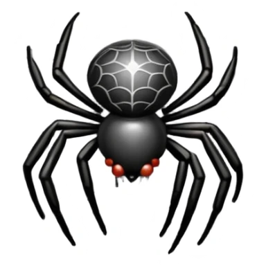 spider web nest sticker
