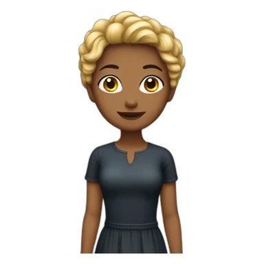 Italien girl sticker