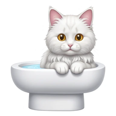 bidet cat sticker