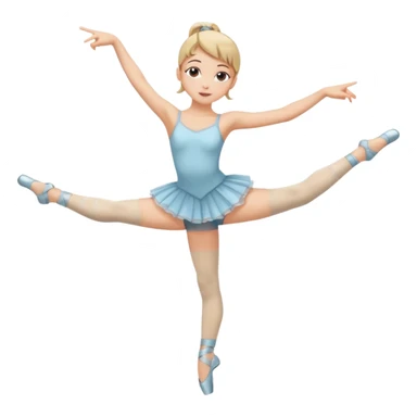 Una chica con vestuario de bailarina urbana con las piernas flexionadas, el dedo índice en la boca, el tren superior inclinado hacia la izquierda y con la cadera proyectada hacia la izquierda sticker