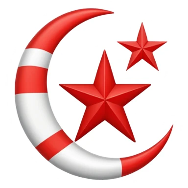 Kuzey kıbrıs bayrağı sticker