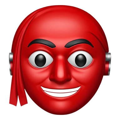 Money heist mask  sticker