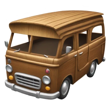 Woodie car sticker