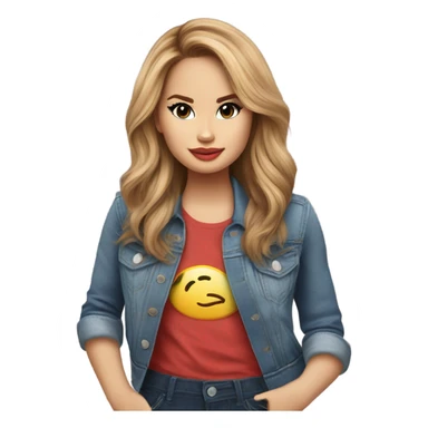 debby ryan in radio rebel  sticker