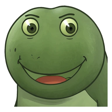 Smiley with cucumbers  sticker