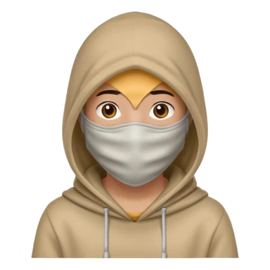 rapperokhăn trùm mặt sticker